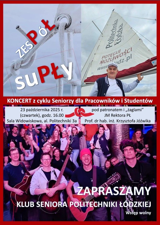 Plakat koncert 23 10 2025