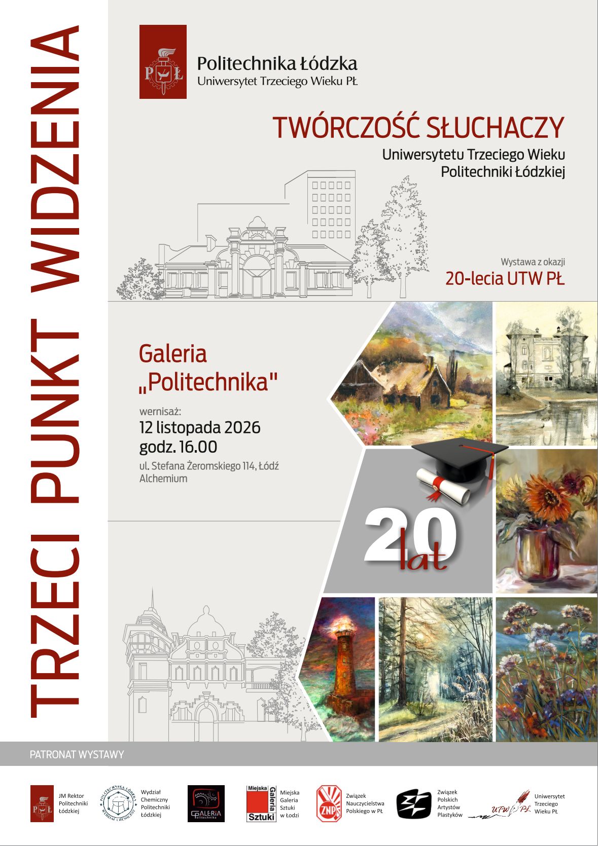 GALERIA POLITECHNIKA - wernisaż wystawy "Trzeci punkt widzenia"